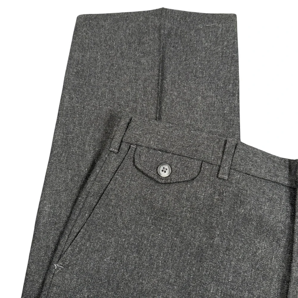 Haggar Dress Pants NWT 1970s Mens 34x30 Gray Wool Blend Vintage Straight Leg